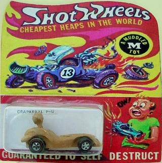 Illustration for article titled Life Imitates Art, 80s Style: Shot Wheels Cars